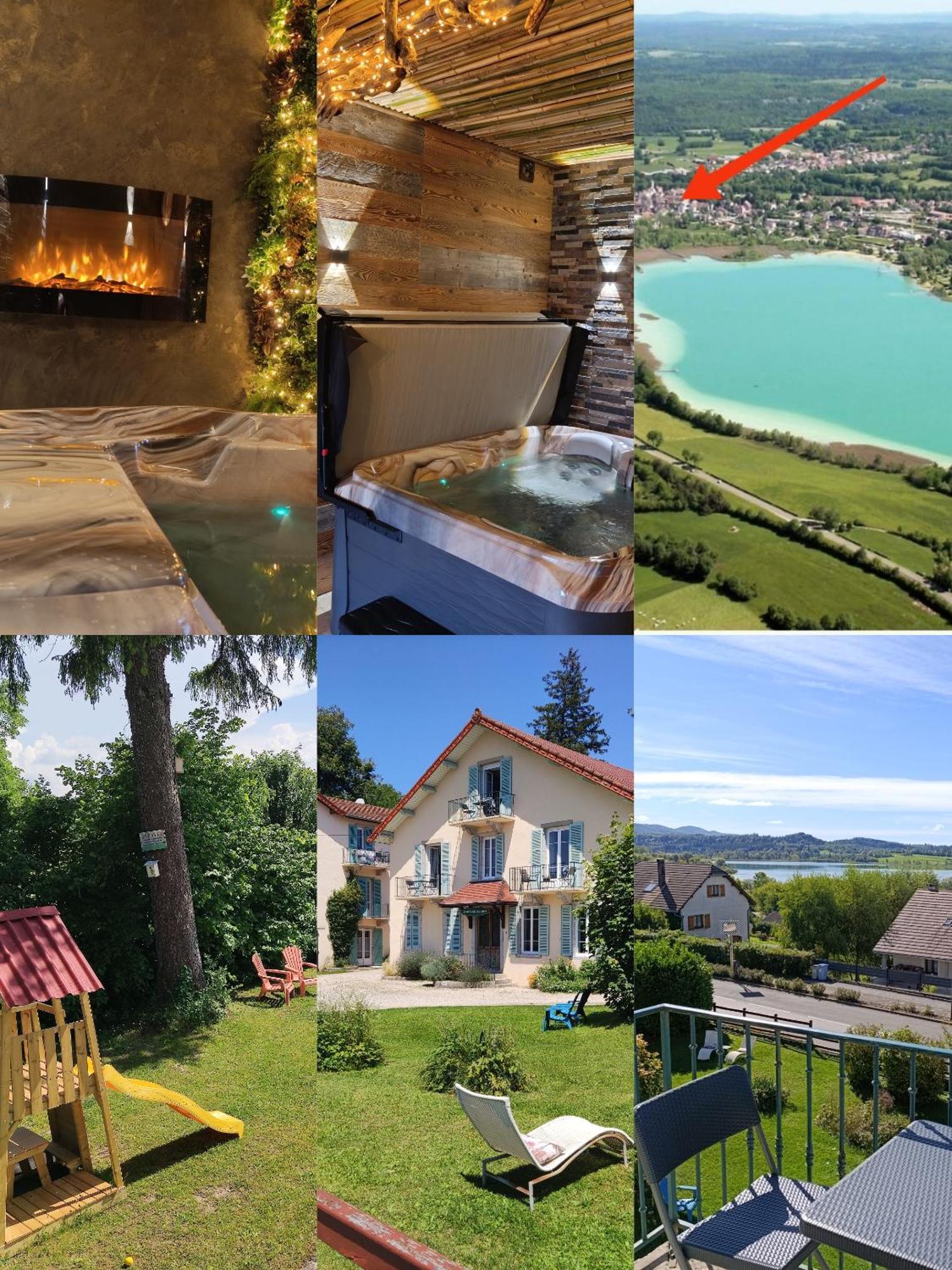 Villas-Du-Lac Appartements De Vacances Et Espace Spa Prive クレルヴォー・レ・ラック エクステリア 写真